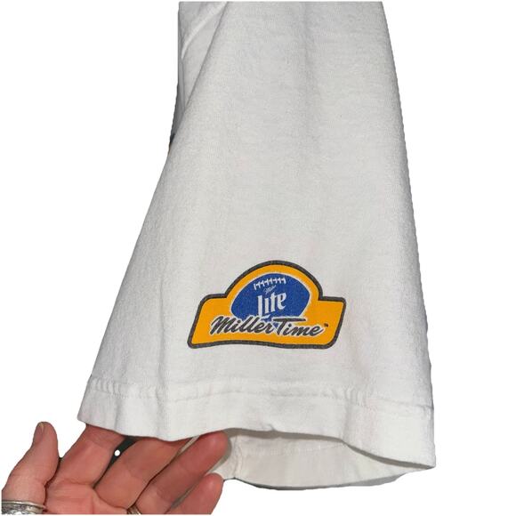 VINTAGE 33rd Superbowl XXXIII Denver Broncos Atlanta Falcons T-shirt Mens XL ‘99 - Picture 3 of 6